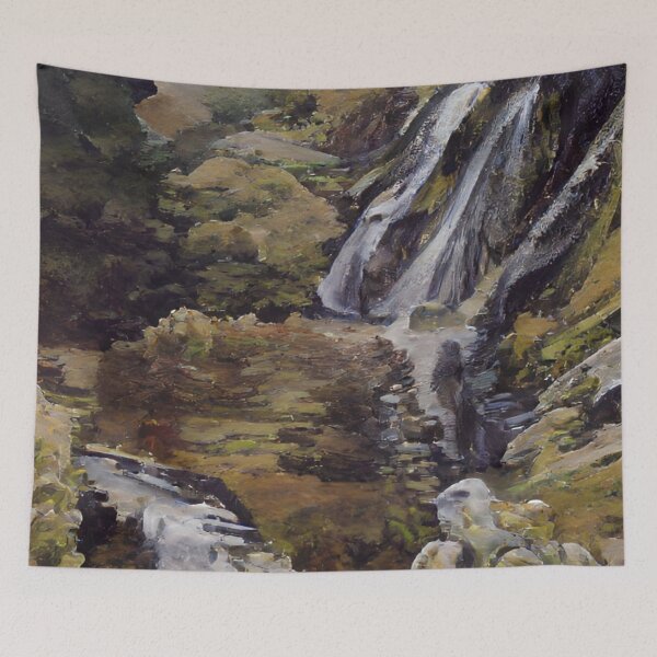Item preview, Powerscourt Waterfall designed and sold by Queenie Aficial.