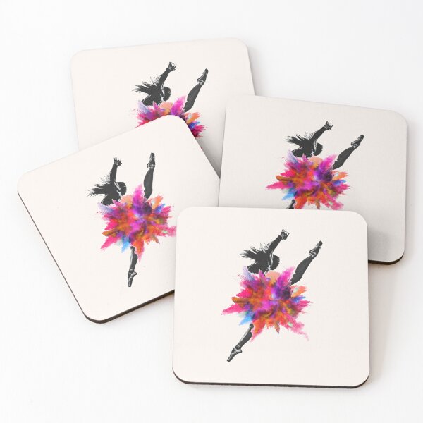 Item preview, Ballerina dancing with Colors  designed and sold by cerenalkan.