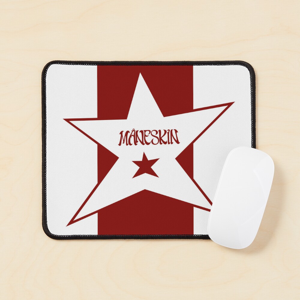 Maneskin Round Red Logo transparent PNG - StickPNG