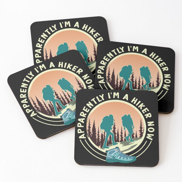 Item preview, Funny Mountain Hiking Apparently I'm A Hiker Now designed and sold by CharJens.