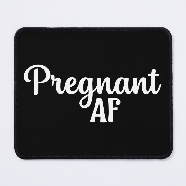 Item preview, Mother's Day Pregnant AF Funny Pregnancy Announcement designed and sold by haselshirt.