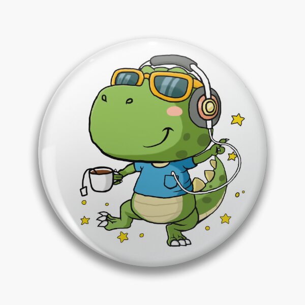 Item preview, Tea Rex cool dinosaur designed and sold by Dakdoky.