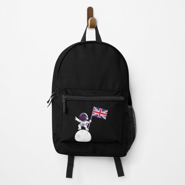 Item preview, Spaceman with Uk flag designed and sold by pretty4u.