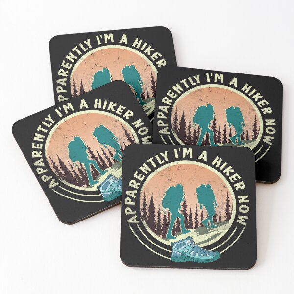 Item preview, Funny Mountain Hiking Apparently I'm A Hiker Now Vintage Edition designed and sold by CharJens.