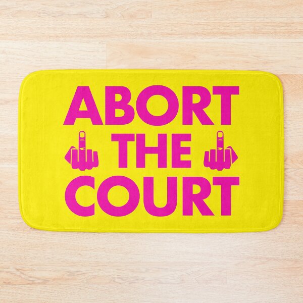 Item preview, Abort the Court - hot pink 2 designed and sold by Thelittlelord.