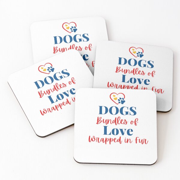 Item preview, Dogs are bundles of love wrapped in fur. designed and sold by Doggymadness.