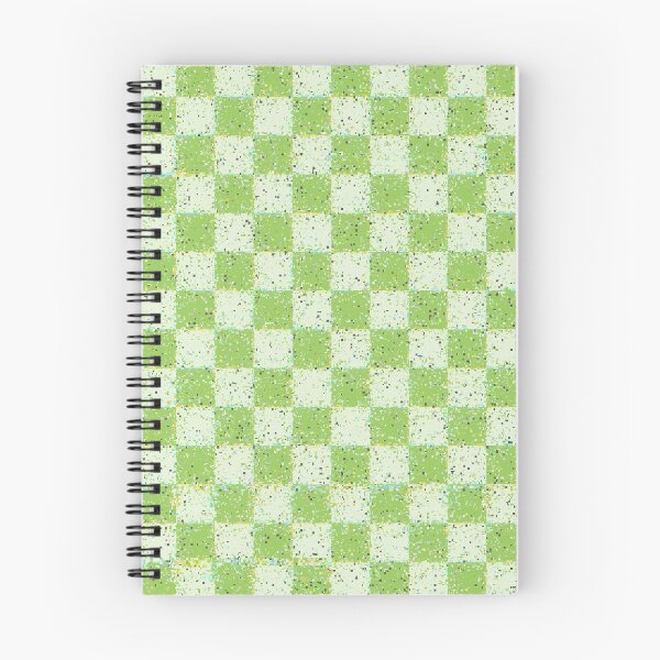 Item preview, Glitch Check Distressed Checked Pattern in Lime Green designed and sold by kierkegaard.