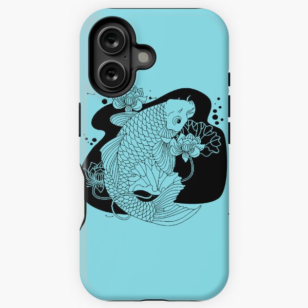 Item preview, Black White Japanese Koi  designed and sold by FunnyDesigns01.