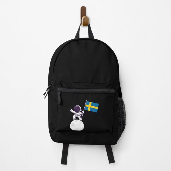 Item preview, Spaceman with Sweden flag designed and sold by pretty4u.