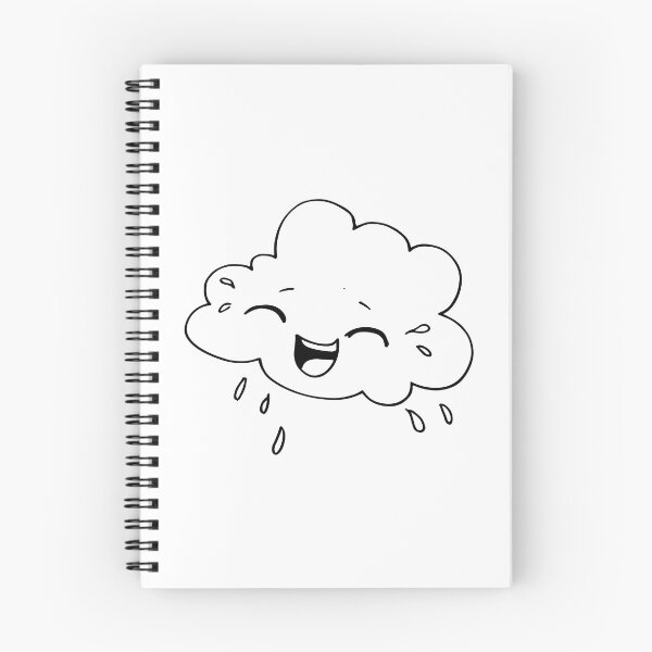 Item preview, Sad cloud T-shirt, Cute funny sun hugs crying cloud t-shirt and sticker designed and sold by Billium Halder.