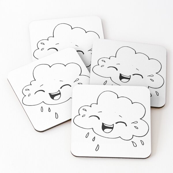 Item preview, Sad cloud T-shirt, Cute funny sun hugs crying cloud t-shirt and sticker designed and sold by Billium Halder.