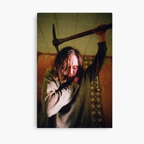My Boyfriends gone Mental and has a Pickaxe Canvas Print