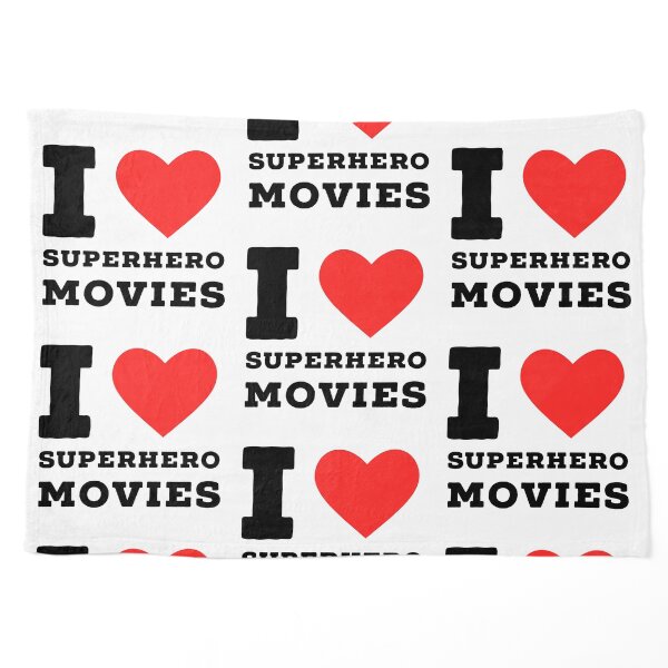 I love superhero movie Pet Blanket