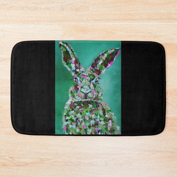 Item preview, Bunny, Pop Art, edited oil painting by Marina Daniluka designed and sold by MariDaniArt.