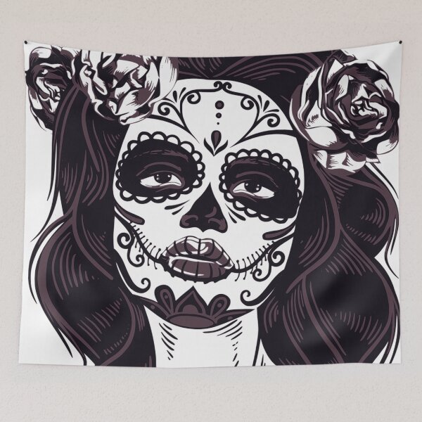 Item preview, Candy skull face paint, La Calavera Catrina designed and sold by BlackDiamond96.