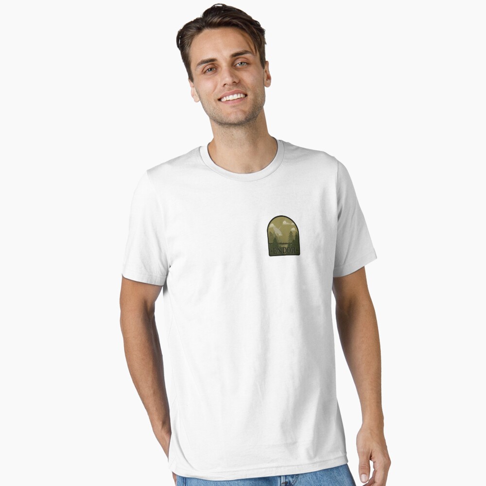 Vista previa del artículo con la obra «Camiseta esencial», diseñado y vendido por Maurubi.