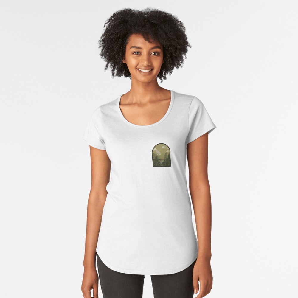 Vista previa del artículo con la obra «Camiseta premium de cuello ancho», diseñado y vendido por Maurubi.
