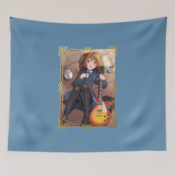 Item preview, Yui Musician Poster (on Blue) designed and sold by epinkb.