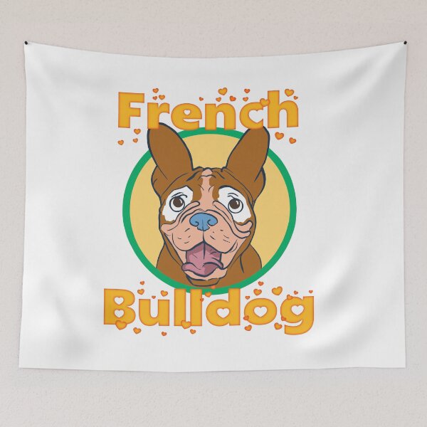 Item preview, French Bulldog designed and sold by BumbleBearArtUK.