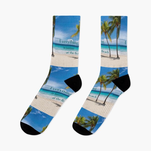 Item preview, Everything is better at the beach designed and sold by 3TFashion.