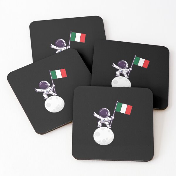 Item preview, Spaceman with Italy flag designed and sold by pretty4u.