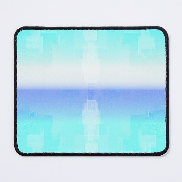 Item preview, STYLISH PAINT BLUE CYAN WHITE MARINE AQUA BLOCKISM. designed and sold by Ralek.