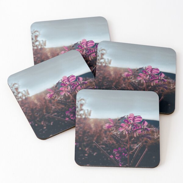Item preview, Vintage Pink Wildflower in Mountain designed and sold by katiamelnik.