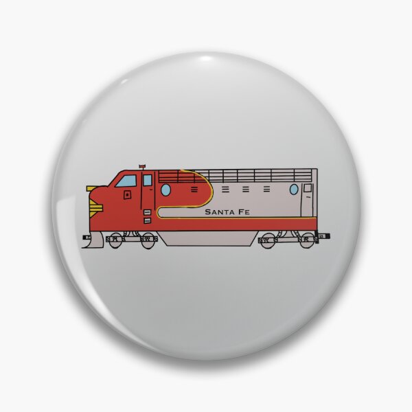 Item preview, Santa Fe Locomotive War Bonnet designed and sold by LegendaryLocos.