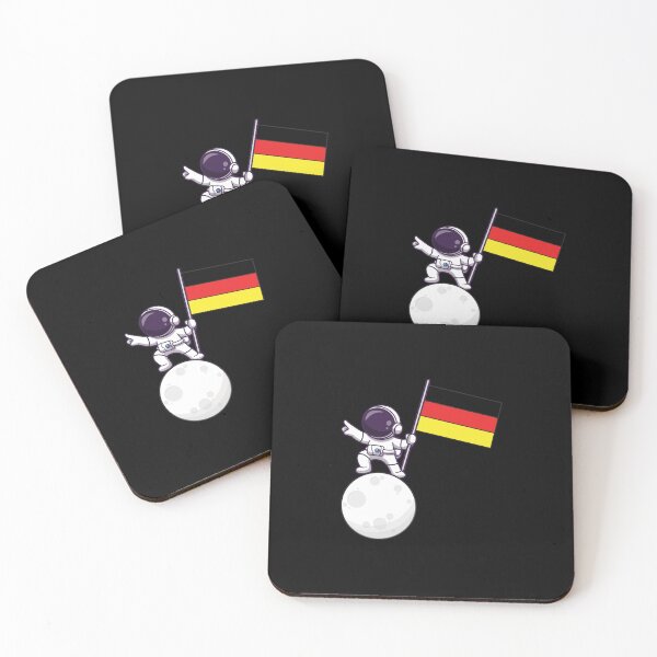 Item preview, Spaceman with Germany flag designed and sold by pretty4u.