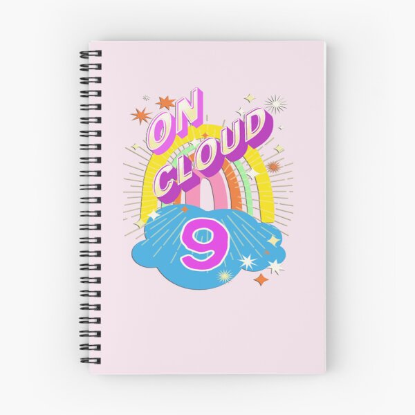 Item preview, Trendy On Cloud 9 Rainbow Birthday Inspirational Quote designed and sold by Cute & Sassy Custom Gifting Boutiques.