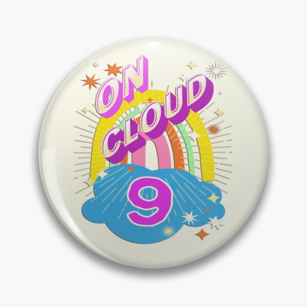 Item preview, Trendy On Cloud 9 Rainbow Birthday Inspirational Quote designed and sold by tamdevo1.