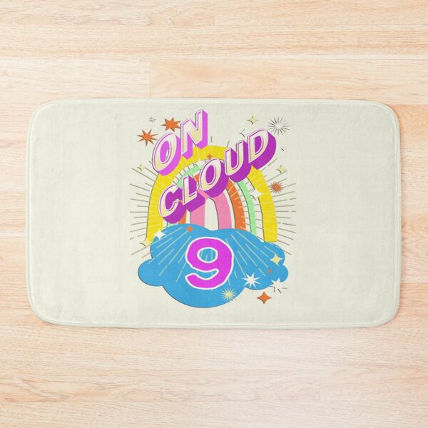 Item preview, Trendy On Cloud 9 Rainbow Birthday Inspirational Quote designed and sold by tamdevo1.