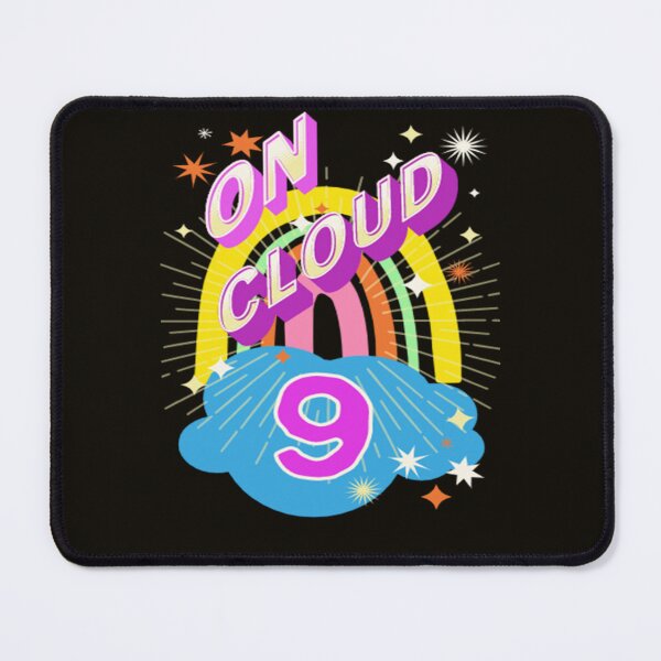 Item preview, Trendy On Cloud 9 Rainbow Birthday Inspirational Quote designed and sold by tamdevo1.