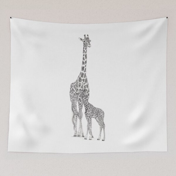 Item preview, Giraffe and giraffe designed and sold by SylvieG18.