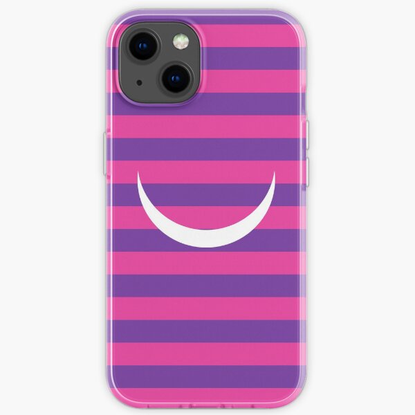 Minimalist Alice in Wonderland Cheshire cat iPhone and iTouch case iPhone Soft Case