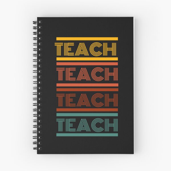 Item preview, Teach Retro Vintage Typography designed and sold by RedSparkle.