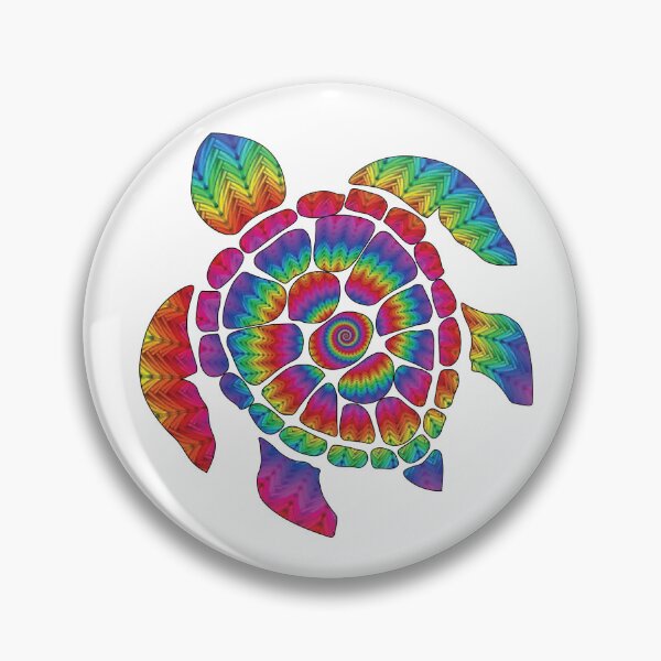 Item preview, Rainbow Wool Tropical Sea Turtle Illustration designed and sold by DeliveryGeorge.