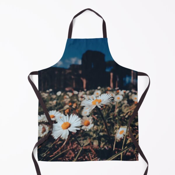 Item preview, Chamomile Glade with Old Architecture - Retro Photography designed and sold by katiamelnik.