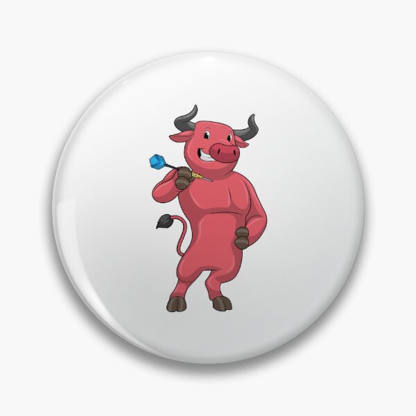 Item preview, Bull at Darts with Dart designed and sold by Snabdesign84.