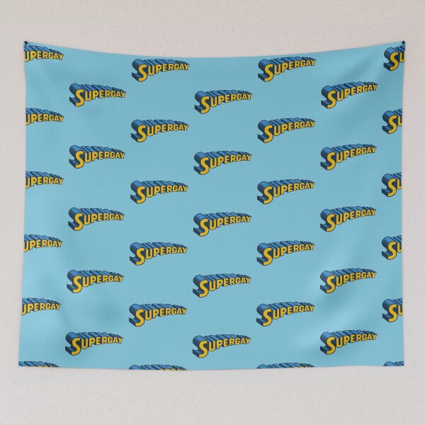 Item preview, Supergay (blue) designed and sold by westinchurch.