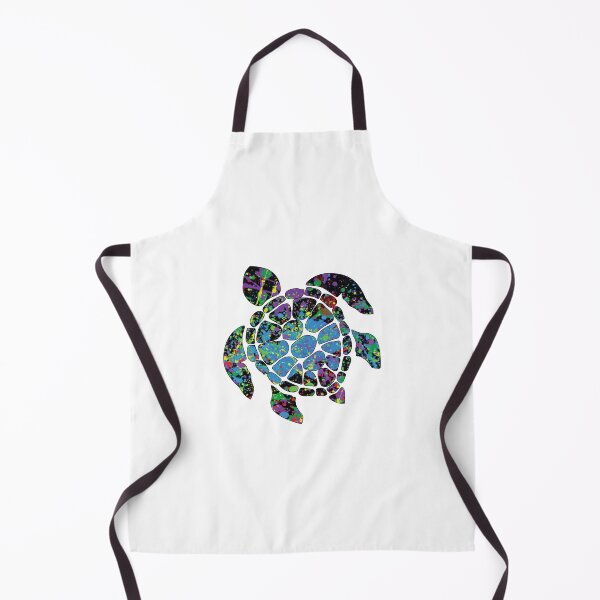 Item preview, NEON PAINT DRIP TROPICAL SEA TURTLE designed and sold by DeliveryGeorge.