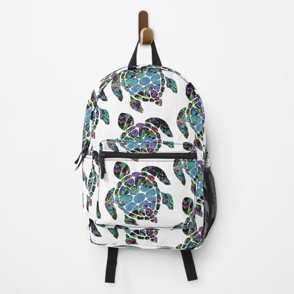 Item preview, NEON PAINT DRIP TROPICAL SEA TURTLE designed and sold by DeliveryGeorge.