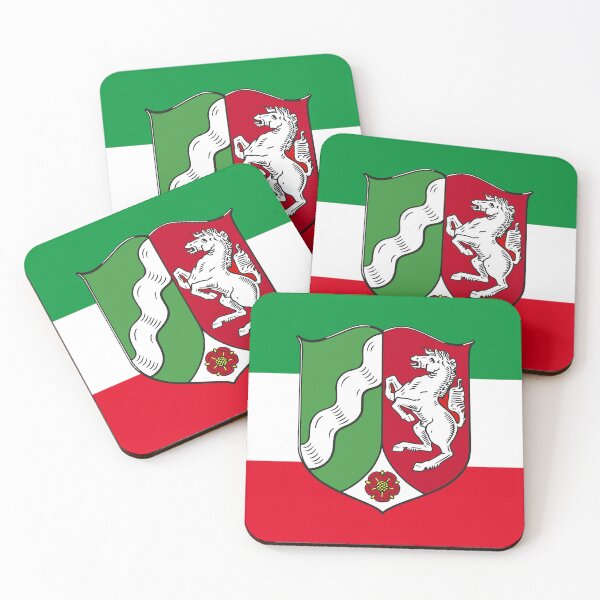 Item preview, NORTH RHINE-WESTPHALIA State Flag Gifts, Masks, Stickers & Products designed and sold by mpodger.