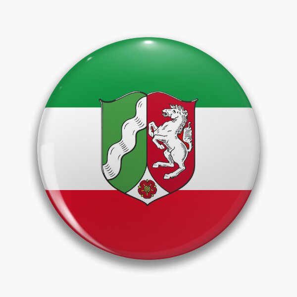 Item preview, NORTH RHINE-WESTPHALIA State Flag Gifts, Masks, Stickers & Products designed and sold by mpodger.