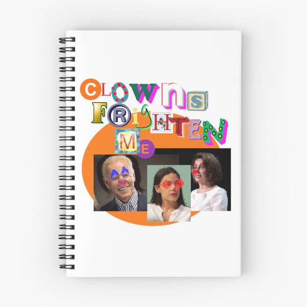 Item preview, Clowns Frighten Me * designed and sold by Sarcasmagic.