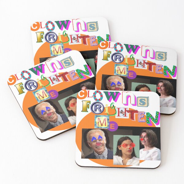 Item preview, Clowns Frighten Me * designed and sold by Sarcasmagic.