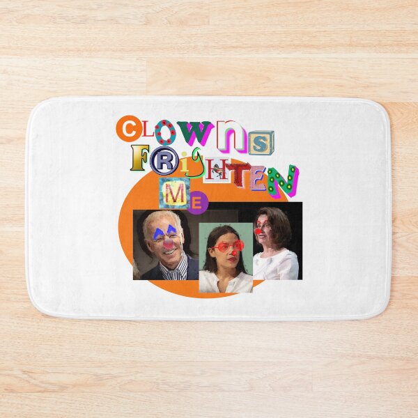Item preview, Clowns Frighten Me * designed and sold by Sarcasmagic.