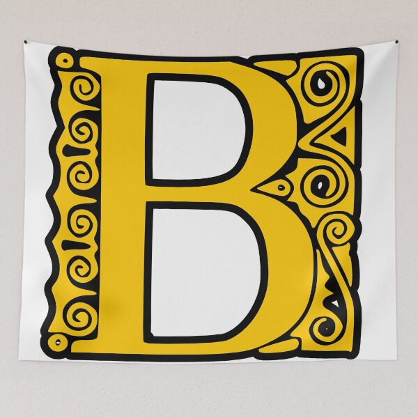 Item preview, Letter B Calligraphy designed and sold by Marvelpic.