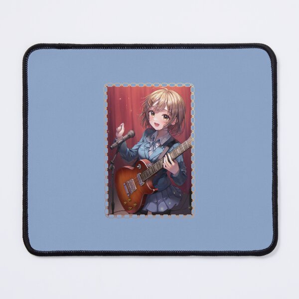 Item preview, YUI Lead Vocals Poster (on Blue/Grey) designed and sold by epinkb.