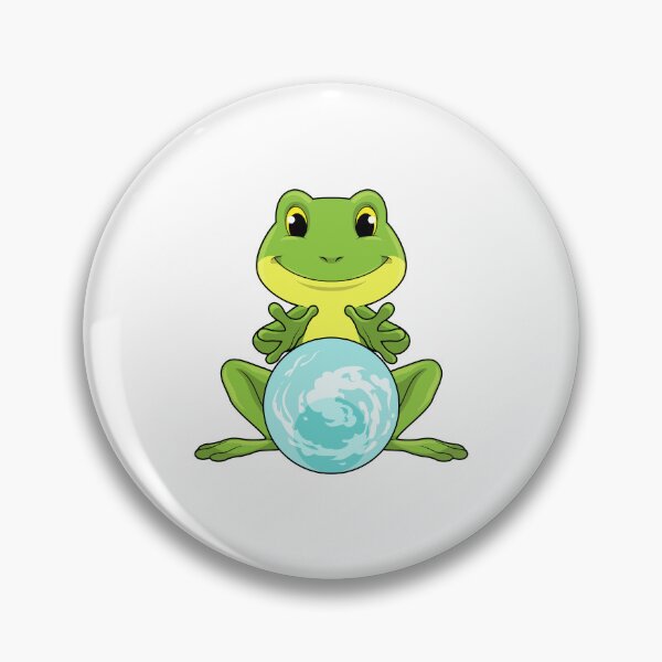 Item preview, Frog with Crystal ball designed and sold by Snabdesign84.